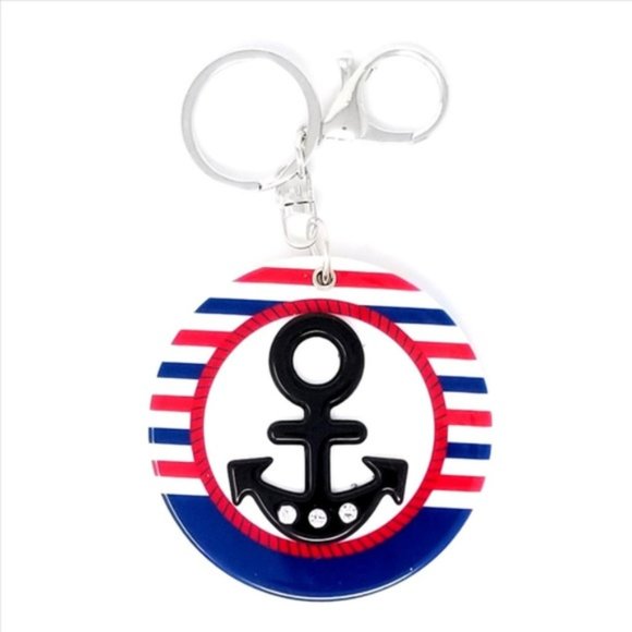 Anchor Keychain with Mirror - Picture 6 of 7